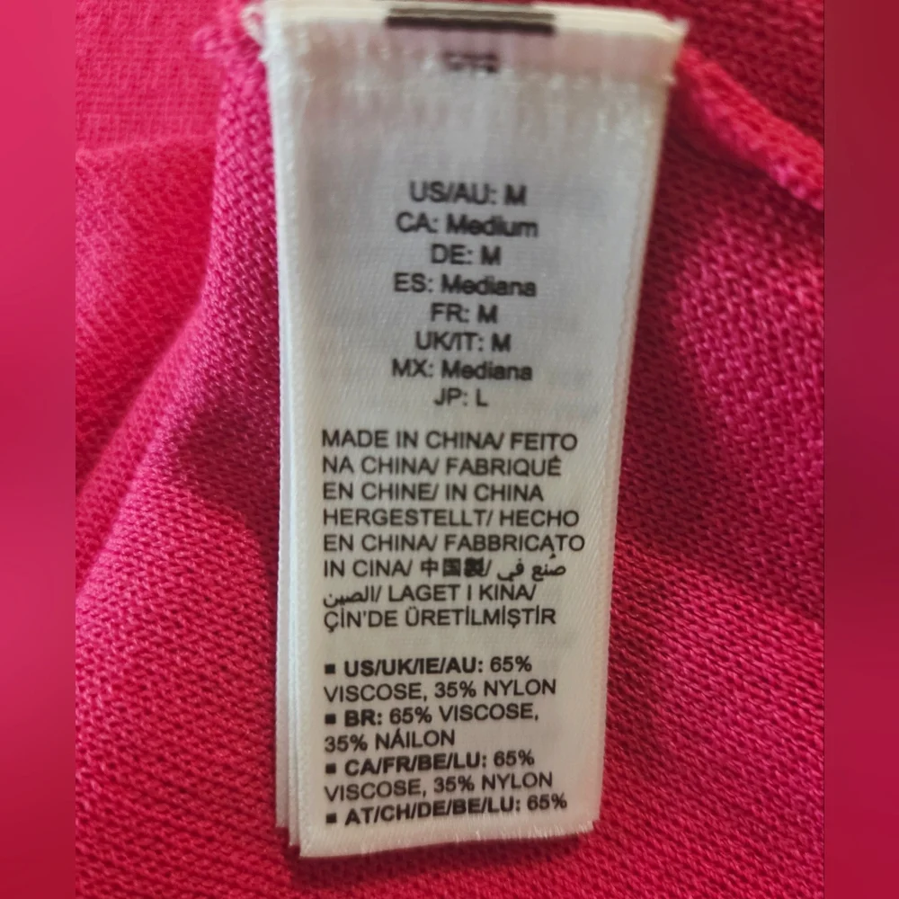 Hot Pink Ribbed Racerback Tank Top - Picture 6 of 6